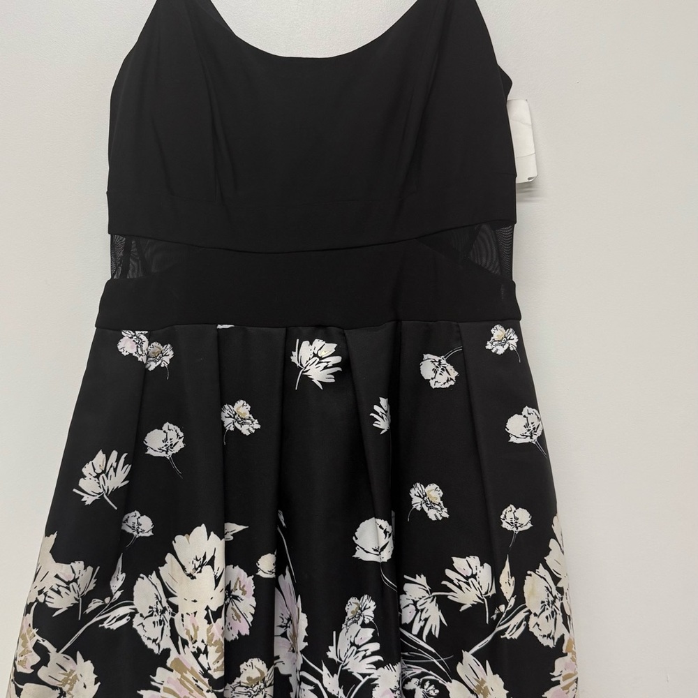 Black Floral Dress